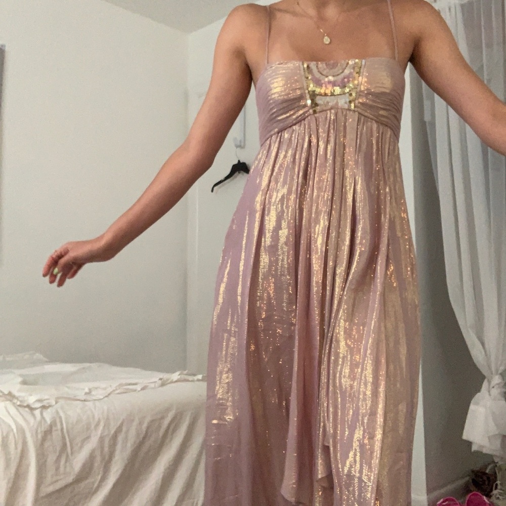 Glittery Purple Dress of Dreams!